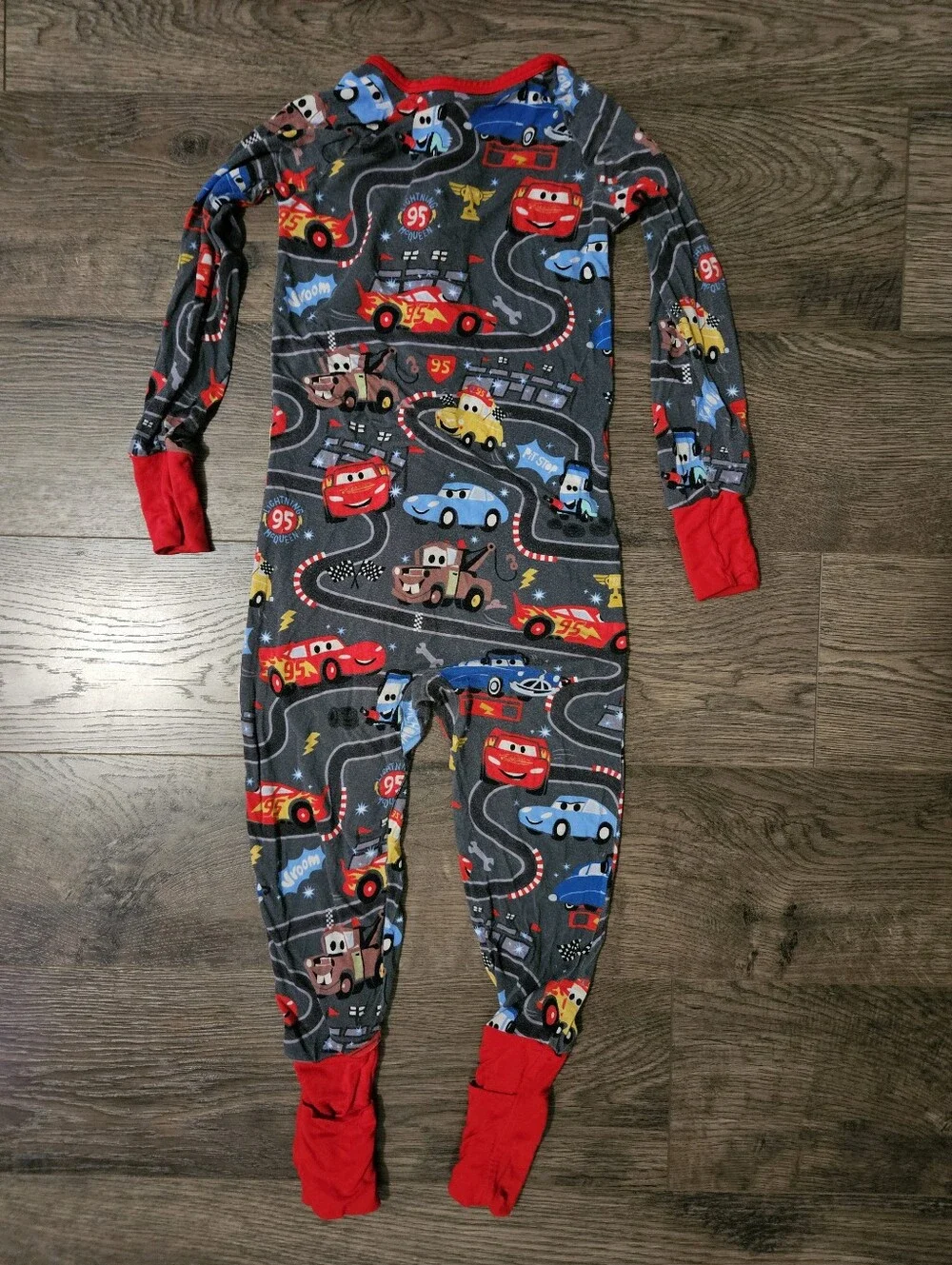 Little Sleepies Disney Pixar Cars Piston Cup 3T Zippy
